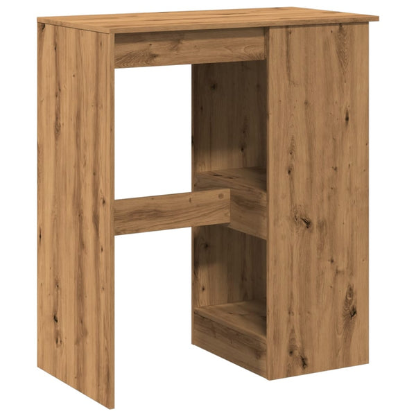 Bartisch mit Regal Artisan-Eiche 90 cm