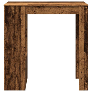 Bartisch mit Regal Altholz-Optik