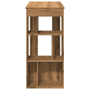 Bartisch mit Regal Artisan-Eiche
