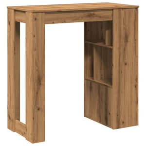 Bartisch mit Regal Artisan-Eiche