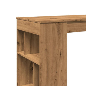 Bartisch mit Regal Artisan-Eiche
