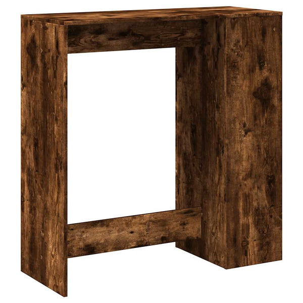 Bartisch mit Regal Räuchereiche