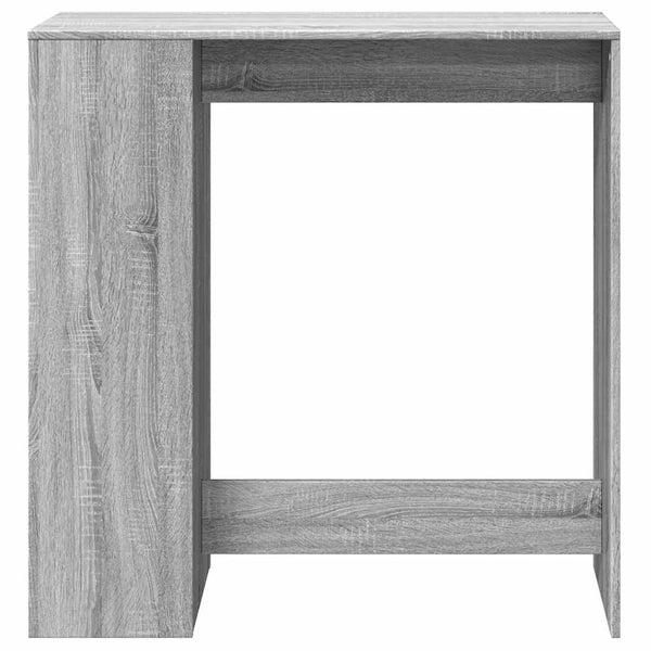 Bartisch mit Regal Grau Sonoma 101 cm