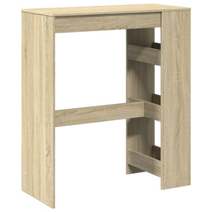 Bartisch mit Regal Sonoma Eiche 90x40 cm