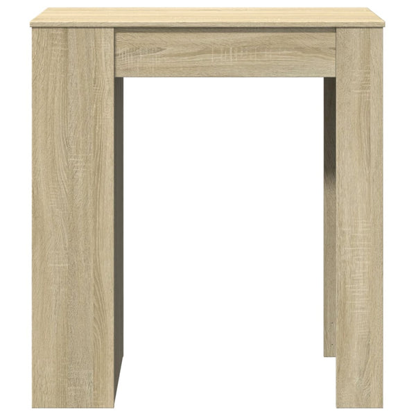 Bartisch mit Regal Sonoma Eiche 95 cm