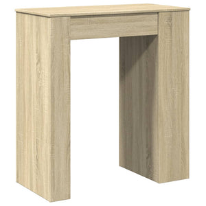 Bartisch mit Regal Sonoma Eiche 95 cm