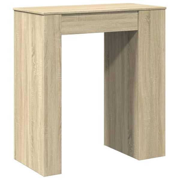 Bartisch mit Regal Sonoma Eiche 95 cm