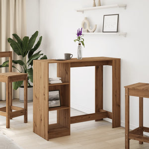 Bartisch mit Regal Artisan-Eiche