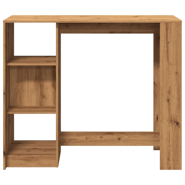 Bartisch mit Regal Artisan-Eiche