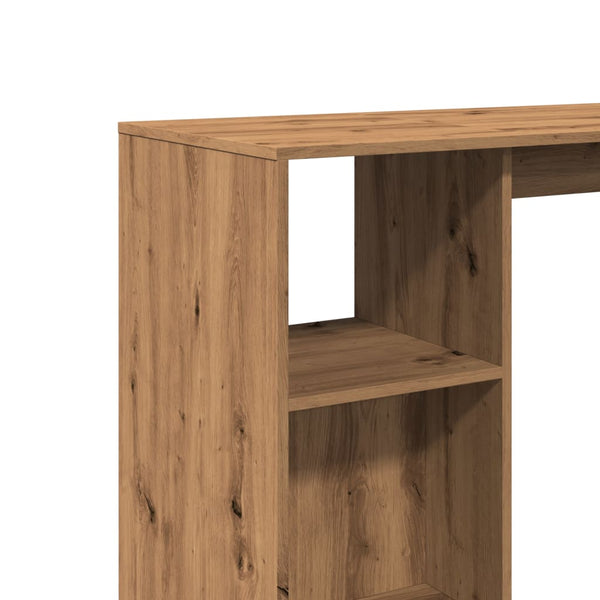 Bartisch mit Regal Artisan-Eiche