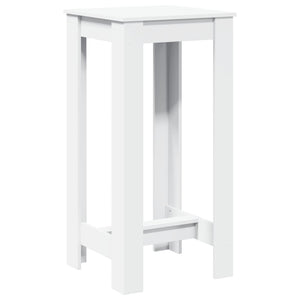 Weißer Bartisch 51x50x103,5 cm