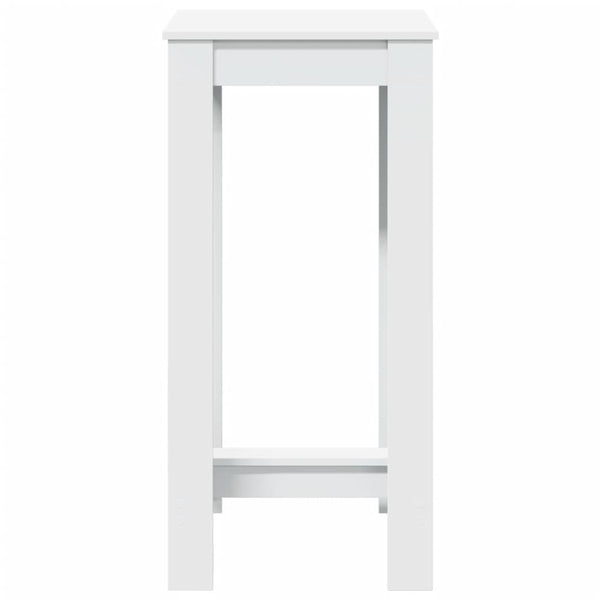 Weißer Bartisch 51x50x103,5 cm
