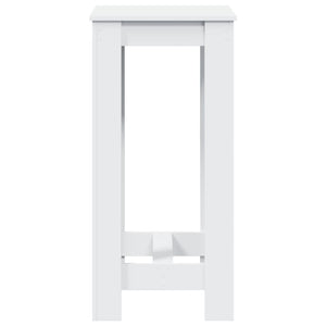 Weißer Bartisch 51x50x103,5 cm