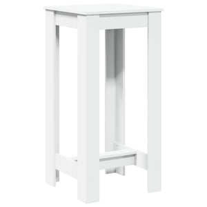 Weißer Bartisch 51x50x103,5 cm