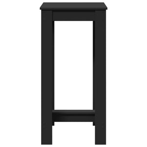 Schwarzer Bartisch 51x50x103,5 cm