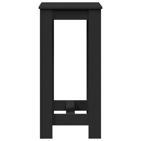 Schwarzer Bartisch 51x50x103,5 cm