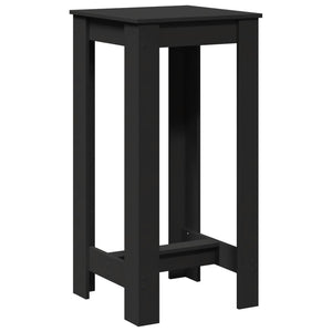 Schwarzer Bartisch 51x50x103,5 cm