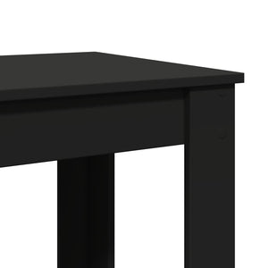 Schwarzer Bartisch 51x50x103,5 cm