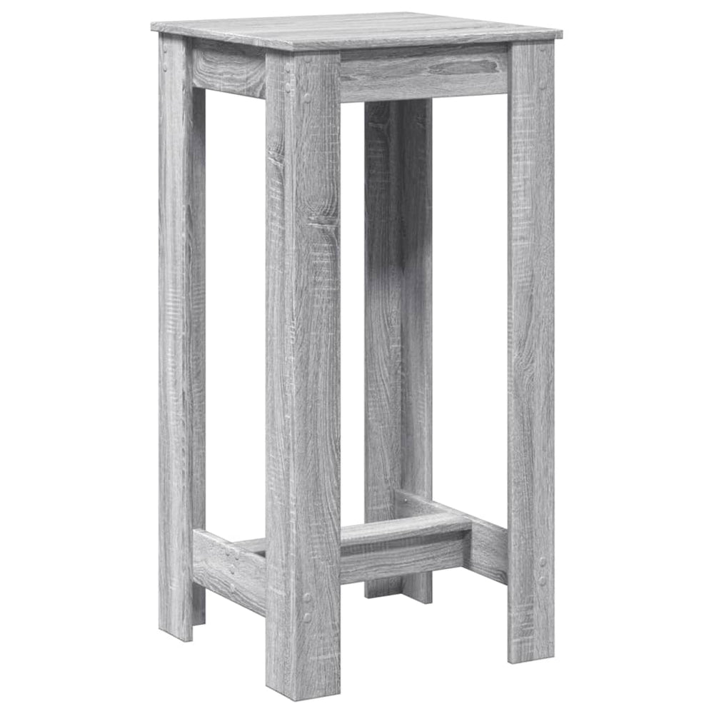 Bartisch Grau Sonoma 51x50 cm
