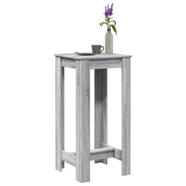 Bartisch Grau Sonoma 51x50 cm
