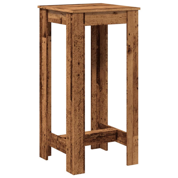 Bartisch Altholz-Optik 51x50x103,5 cm