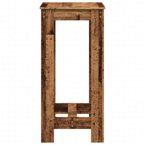 Bartisch Altholz-Optik 51x50x103,5 cm