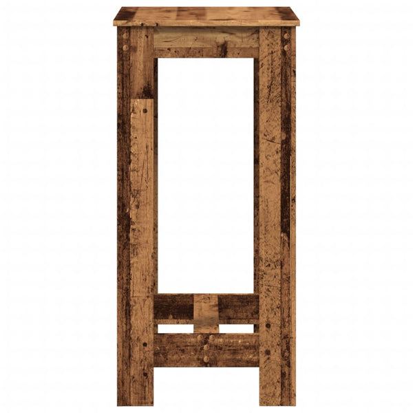 Bartisch Altholz-Optik 51x50x103,5 cm
