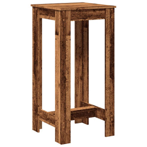 Bartisch Altholz-Optik 51x50x103,5 cm