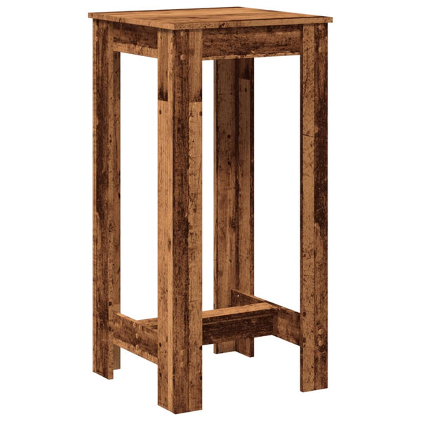 Bartisch Altholz-Optik 51x50x103,5 cm