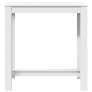 Bartisch Weiß 102x50 cm