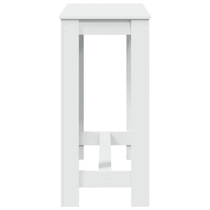 Bartisch Weiß 102x50 cm