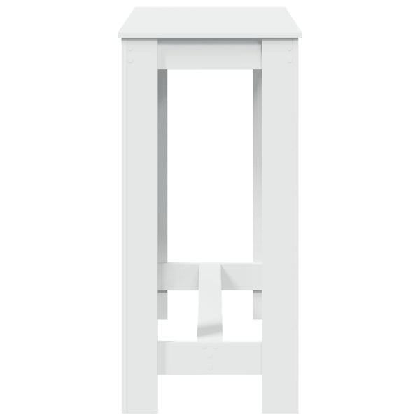 Bartisch Weiß 102x50 cm