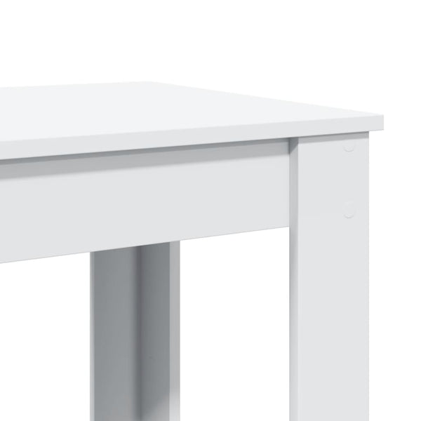 Bartisch Weiß 102x50 cm