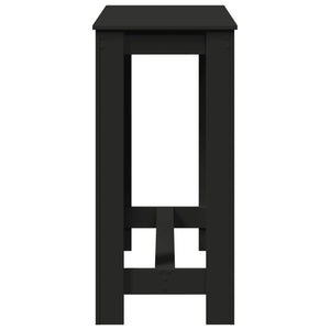 Schwarzer Bartisch 102x50 cm