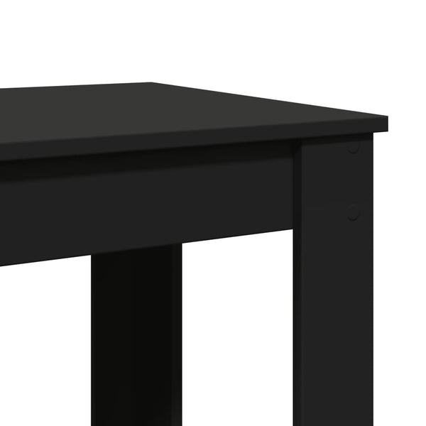 Schwarzer Bartisch 102x50 cm