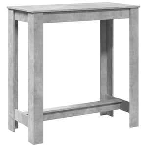 Betongrauer Bartisch, 102 cm