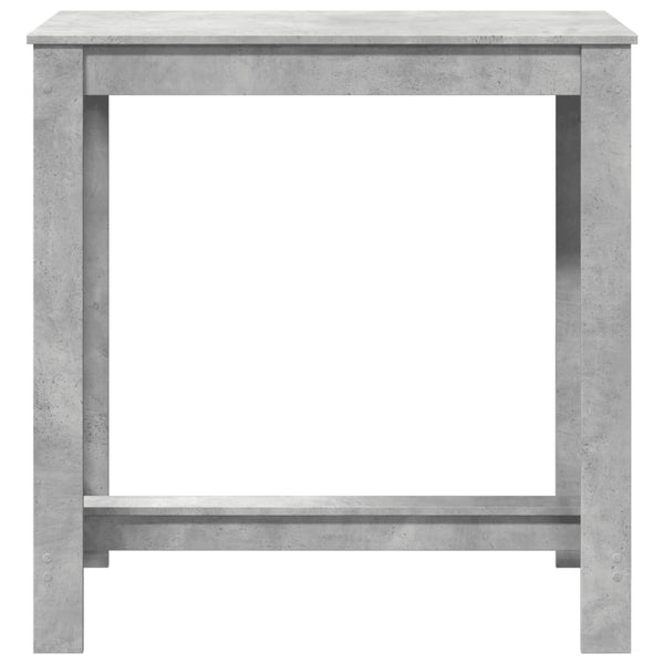Betongrauer Bartisch, 102 cm