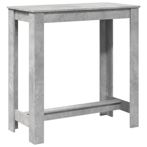 Betongrauer Bartisch, 102 cm