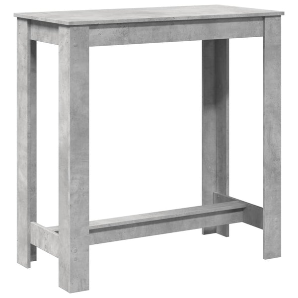 Betongrauer Bartisch, 102 cm
