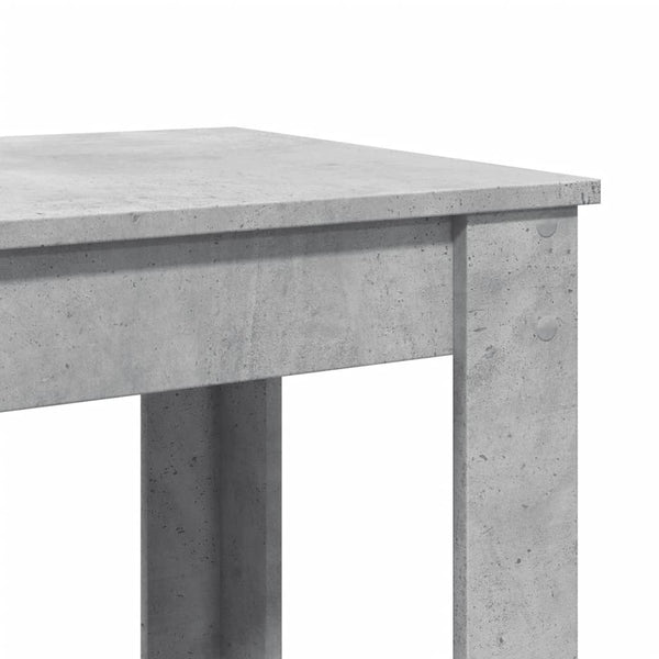Betongrauer Bartisch, 102 cm