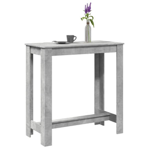 Betongrauer Bartisch, 102 cm