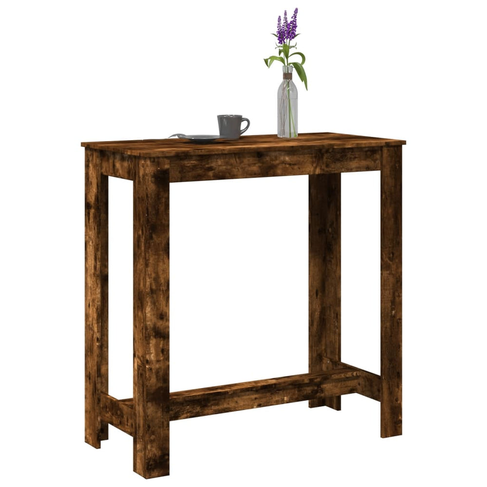 Bartisch Räuchereiche 102x50 cm