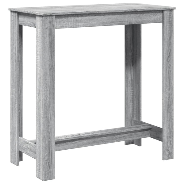 Bartisch Grau Sonoma 102 cm