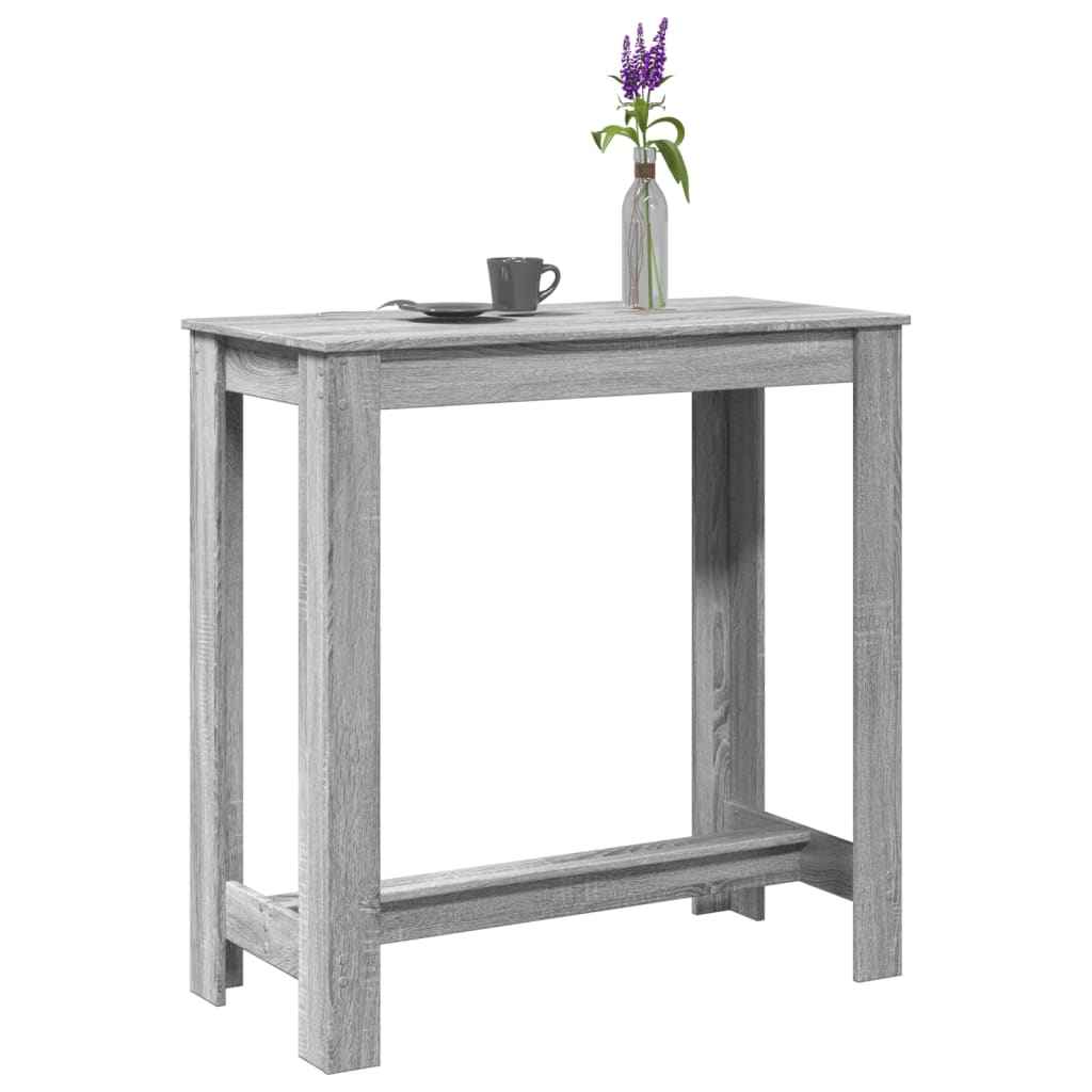 Bartisch Grau Sonoma 102 cm