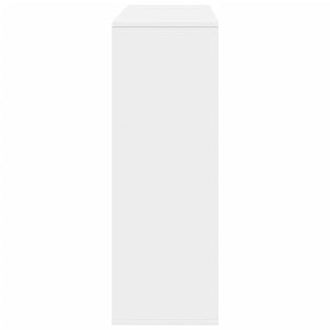 Weißes Bücherregal / Raumteiler, 100cm