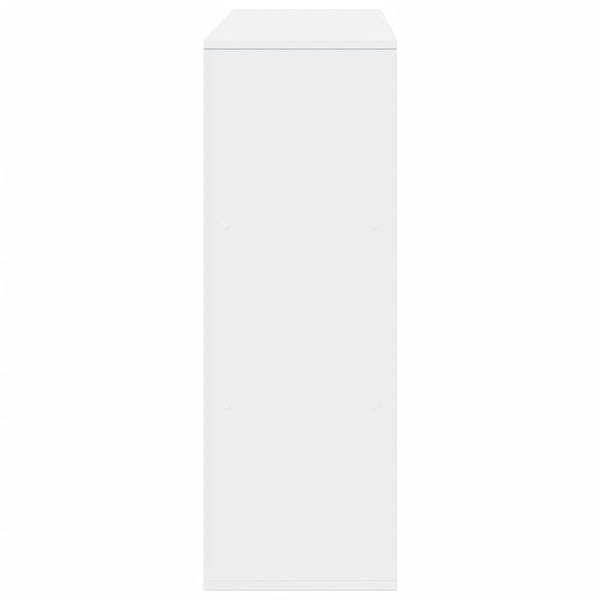 Weißes Bücherregal / Raumteiler, 100cm