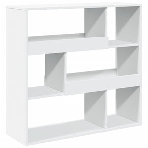 Weißes Bücherregal / Raumteiler, 100cm