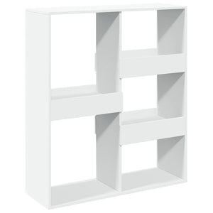 Weißes Bücherregal Raumteiler 100x115 cm