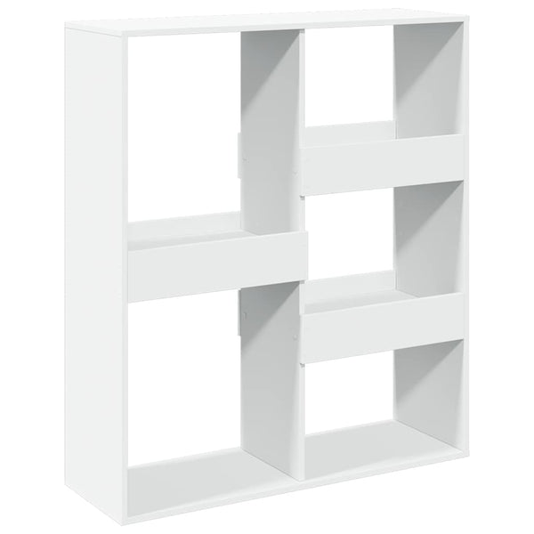 Weißes Bücherregal Raumteiler 100x115 cm