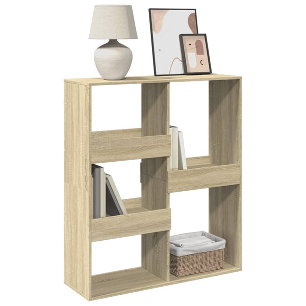 Sonoma Eiche Bücherregal Raumteiler 100x115 cm